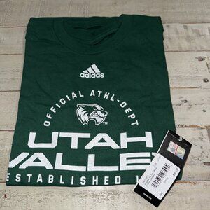 Adidas Utah Baylor Valley Dark Green Small shirt